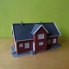 Faller H0 Zweeds houten huis