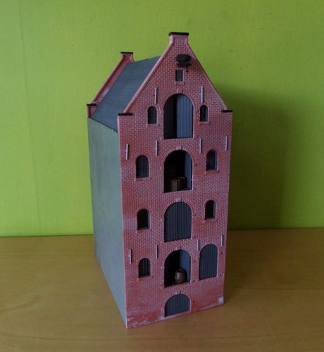 Pola H0 Grachten pand pakhuis