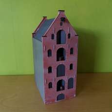 Pola H0 Grachten pand pakhuis