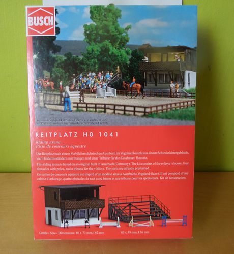 Busch H0 1041 Springruiter gebouw