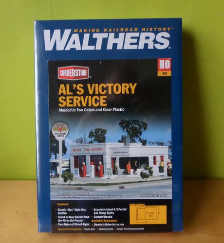 Walthers H0 3072 Al `s Victory Service station