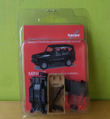 Herpa H0 12645 Minikit Mercedes G beige