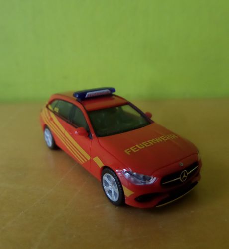 Herpa H0 97833 MB C-klasse T brandweer