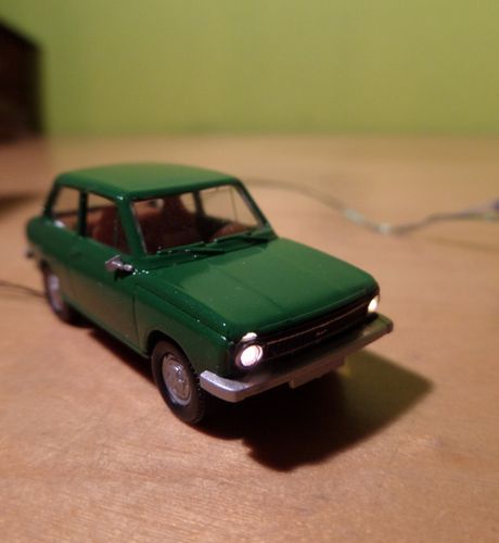 Brekina H0 92865 DAF 66 groen LIGHT