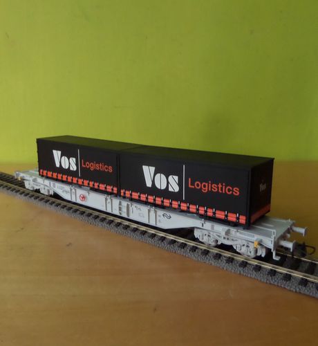 Fleischmann HO 524102 NS Container wagon Vos Logistics