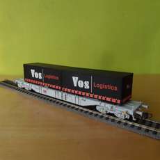 Fleischmann HO 524102 NS Container wagon Vos Logistics