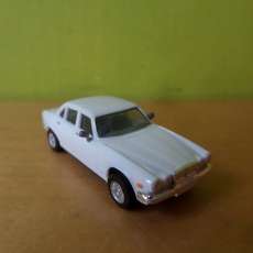 Herpa H0 420587 Jaguar XJ wit