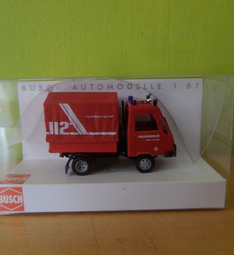 Busch H0 42251 Multicar M26 brandweer
