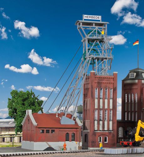 Kibri H0 39845 Forderturm met machine huis