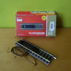 Fleischmann H0 6111 Gebruikte electrische Ontkoppel rail