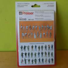 Preiser H0 16350  Politie figuren set