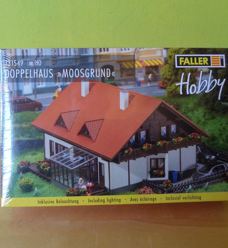 Faller H0 131549 Dubbel woonhuis "Moosgrund"
