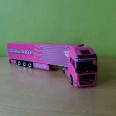 Herpa H0 319836 Volvo  Transwhite Pink Panther