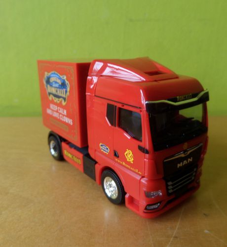 Herpa H0 318778 MAN TGX circus Roncalli