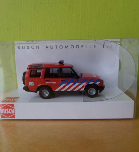 Busch H0 51900 Landrover Discovery "Brandweer"
