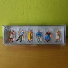Preiser H0 10040 plattelands figuren