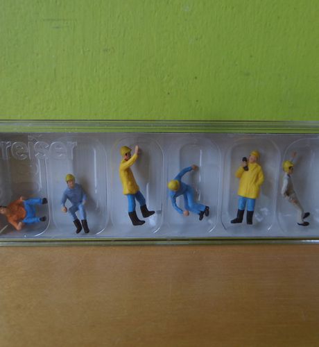 Preiser H0 10037 kraan personeel