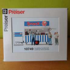 Preiser H0 10749 Snack wagen