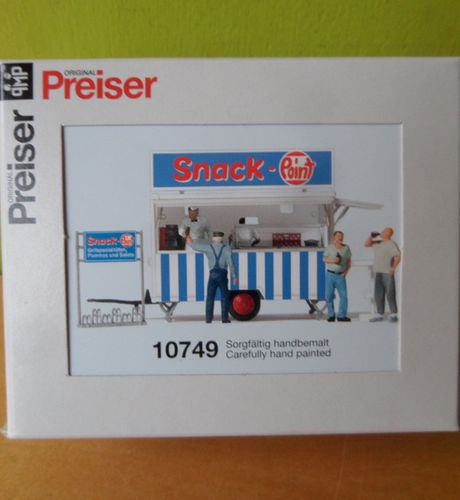 Preiser H0 10749 Snack wagen