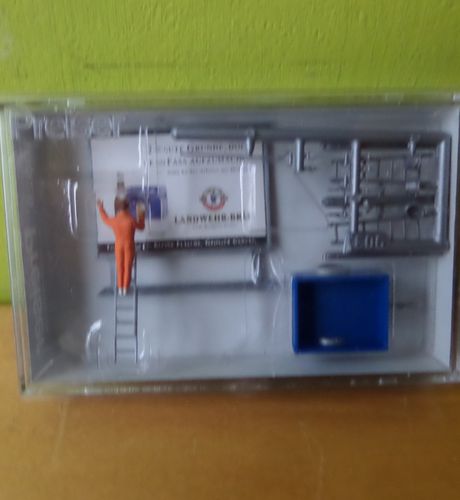 Preiser H0 10526 Reclame bord plakker