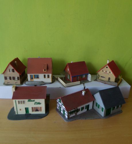 Faller H0 budget set huisjes