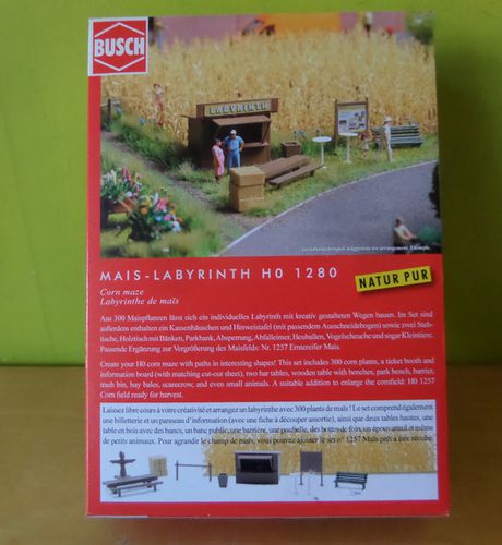 Busch H0 1280 Mais Doolhof