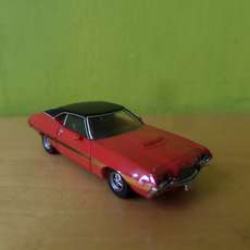 Brekina H0 18326 Ford Gran torino rood