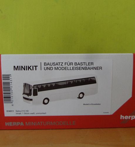 Herpa H0 14311 Bus Setra 215 HD Minikit