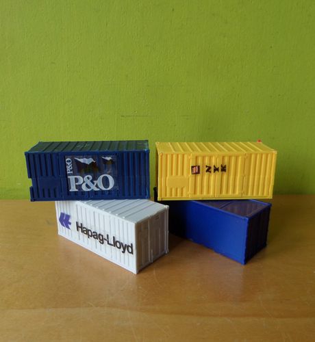 Kibri H0 4 Containers