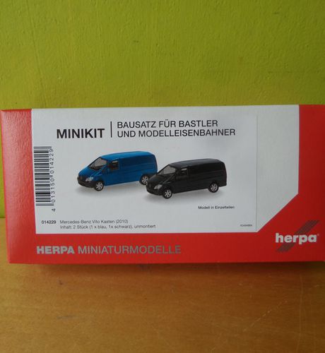 Herpa H014229 2x MB Vito Minikit