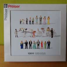 NIEUW ! Preiser H0 13011 Bruilofts gezelschap