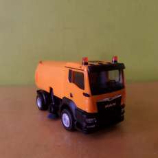 Herpa H0 321617 MAN TGS NN Veegwagen