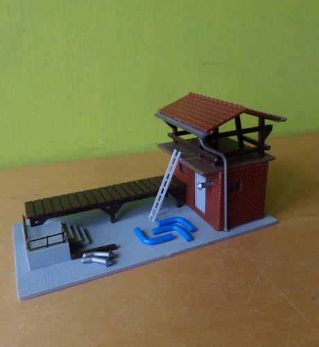 Vollmer H0 Pijpleiding perron