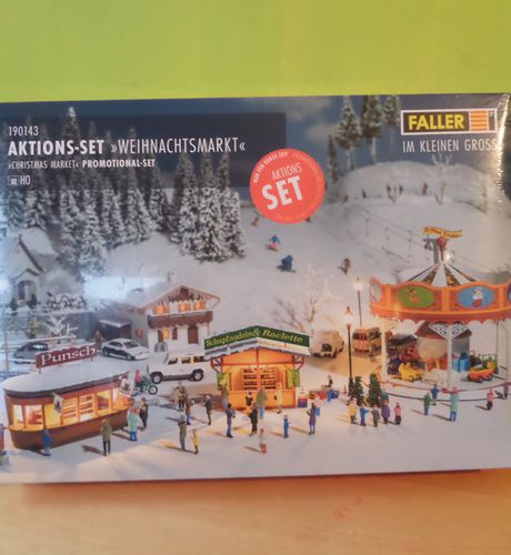 Faller H0 190143 Actie set Winter kermis