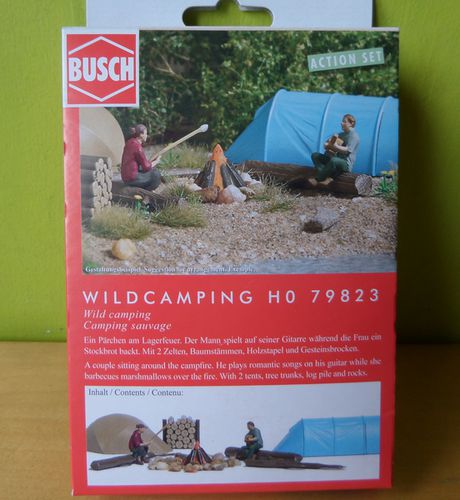 Busch H0 79823 Wild kamperen