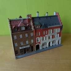 Kibri  N Stadsblok met winkels