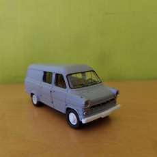 Brekina H0 34170 Ford Transit grijs