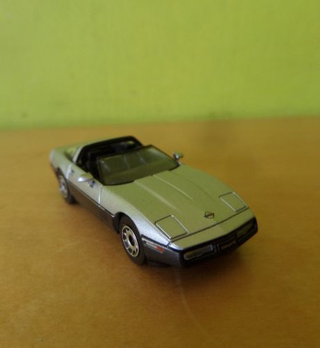 PCX H0 870318 Chevrolet Corvette C4 zilver