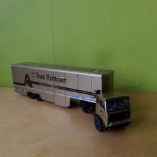 Brekina H0 85680 Volvo F89  Race truck 'Warsteiner"