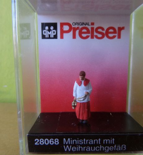 Preiser H0 28068 Geestelijke met wierook