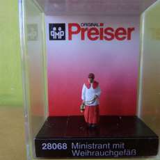 Preiser H0 28068 Geestelijke met wierook