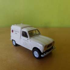 Brekina H014759 Renault R4 Fourgonette "Fleuriste"