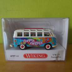 Wiking H0 79744 VW T1 Samba hippy bus