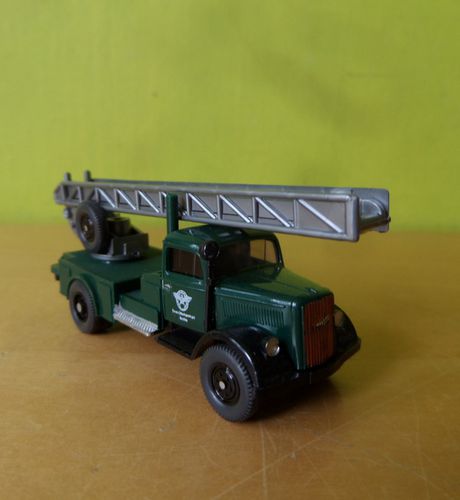 Wiking H0 Opel Blitz Brandweer Ladderwagen
