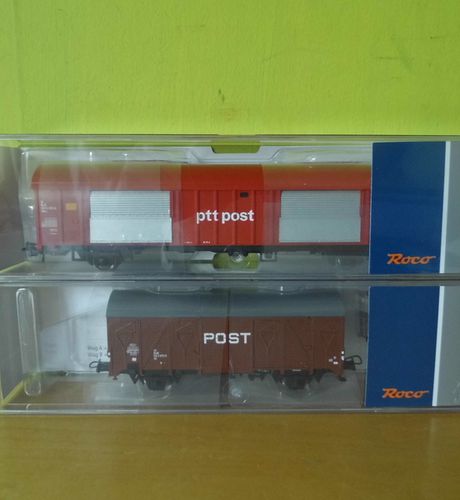 Roco H0 6600074 NS 2-delige postwagen set