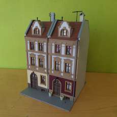 Kibri H0  2x Stadspanden tussenwoning