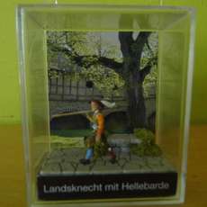 Preiser H0 99509 Landsknecht met hellebaard