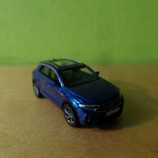 PCX H0 870605 VW T-Roc donker blauw met.