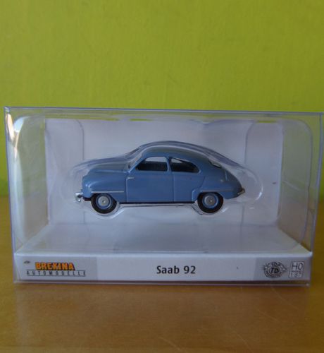 Brekina H0 28601 Saab 92 blauw