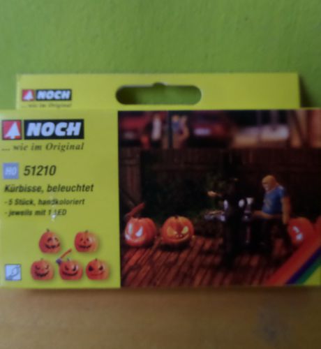 Noch H0 51210 Verlichte pompoenen